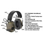 Активні тактичні навушники 3M PELTOR ComTac XPI Headset NATO (MT20H682FB-02) (без кабеля та мікрофону)