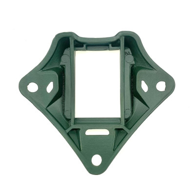 Металевий кронштейн платформа кріплення шрауд NVG Mount зірка на шолом, Олива