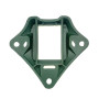 Металевий кронштейн платформа кріплення шрауд NVG Mount зірка на шолом, Олива