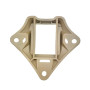 Металевий кронштейн платформа кріплення шрауд NVG Mount зірка на шолом,  Койот