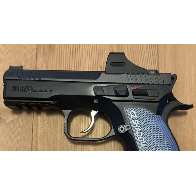Коліматорний приціл пістолетний Holosun SCS P10 Green Dot Reticle 2 MOA +32 MOA (для CZ P-10)
