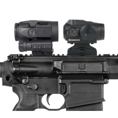 Коліматорний приціл SigSauer Romeo5 Gen2 RedDot зі збільшувачем Juliet3-Micro 1-3X SORJ5101