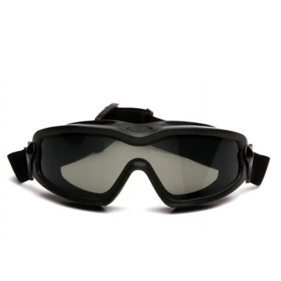 Маска балістична Pyramex V2G-Plus (XP) (gray) Anti-Fog, чорна
