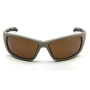 Захисні окуляри Venture Gear Tactical Howitzer Tan (bronze) Anti-Fog, коричневі в пісочній оправі