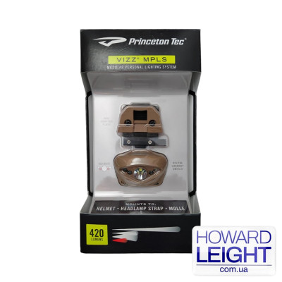 Налобний ліхтар Princeton Tec Vizz 420 Lumen MPLS Tan