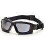 Тактические очки с уплотнителем Pyramex i-Force Slim (Anti-Fog) (gray) серые