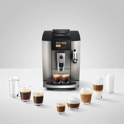 Кофемашина JURA E8 Midnight Silver ED (15712)