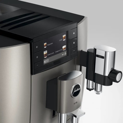 Кофемашина JURA E8 Midnight Silver ED (15712)