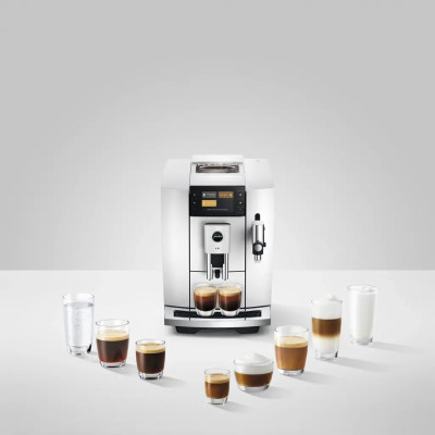 Кофемашина JURA E8 Piano White ED (15747)