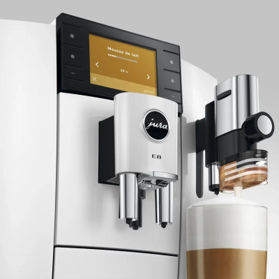 Кофемашина JURA E8 Piano White ED (15747)