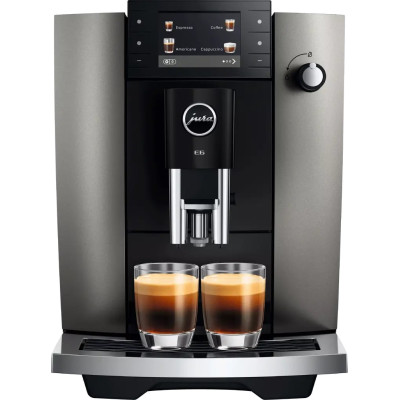 Кофемашина JURA E6 Dark Inox ED (15828)