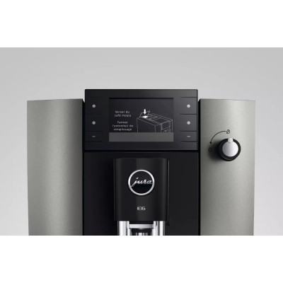 Кофемашина JURA E6 Dark Inox ED (15828)