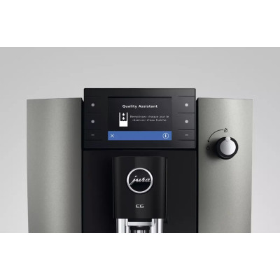 Кофемашина JURA E6 Dark Inox ED (15828)