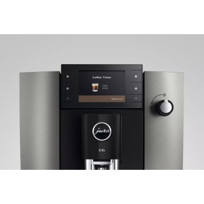 Кофемашина JURA E6 Dark Inox ED (15828)