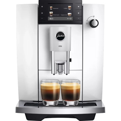 Кофемашина JURA E6 Piano White ED (15643)