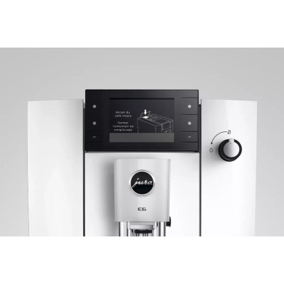 Кофемашина JURA E6 Piano White ED (15643)