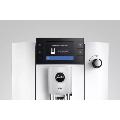 Кофемашина JURA E6 Piano White ED (15643)