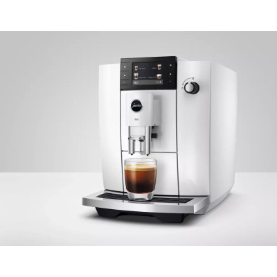 Кофемашина JURA E6 Piano White ED (15643)