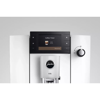 Кофемашина JURA E6 Piano White ED (15643)
