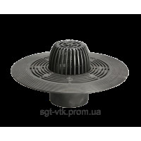 Воронка покрівельна SGT без фланця, 110/100 мм