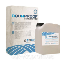 Мінерально-органічна мембрана AQUAPROOF GEOLASTIC (A + B)\ 24+8кг