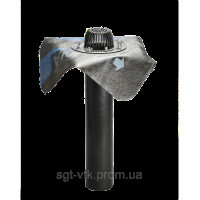 Воронка кровельная SGT с фланцем и фартуком 110/600