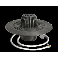 Воронка кровельная SGT без фланца с системой обогрева 110/100