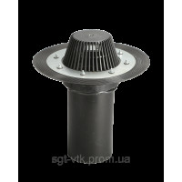 Воронка покрівельна 160/345 з фланцем та обігрівом