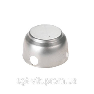 Трап з нержавіючої сталі 15*15см, горизонтальний, D50