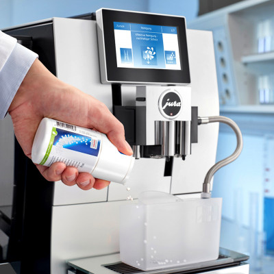 Міні-таблетки для очистки молочної системи, контейнер 90 г з дозатором (24158)