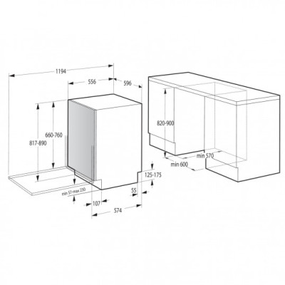 Посудомоечная машина Gorenje GV 661 D60