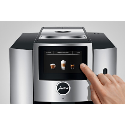 Кавомашина JURA S8 Chrom EU (15187) с демо-парка