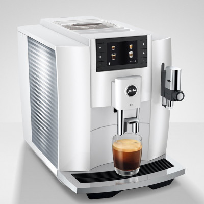 Кофемашина JURA E8 Piano White EC (15585)