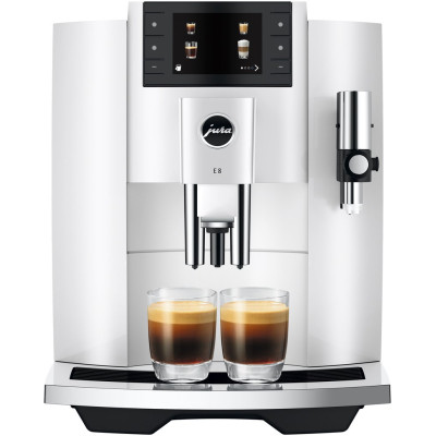 Кофемашина JURA E8 Piano White EC (15585)