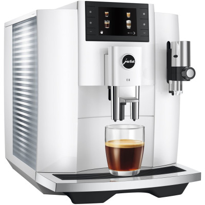 Кофемашина JURA E8 Piano White EC (15585)